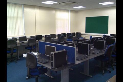 Gwent College, Crosskeys computer room